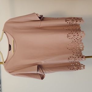 NWOT Shein dusty pink top, size 3XL